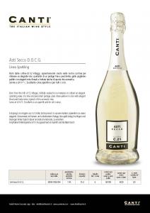 CANTI Asti Secco